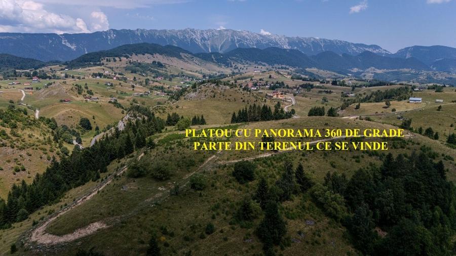 Teren cu panorama unica si incredibila in Sirnea - 5