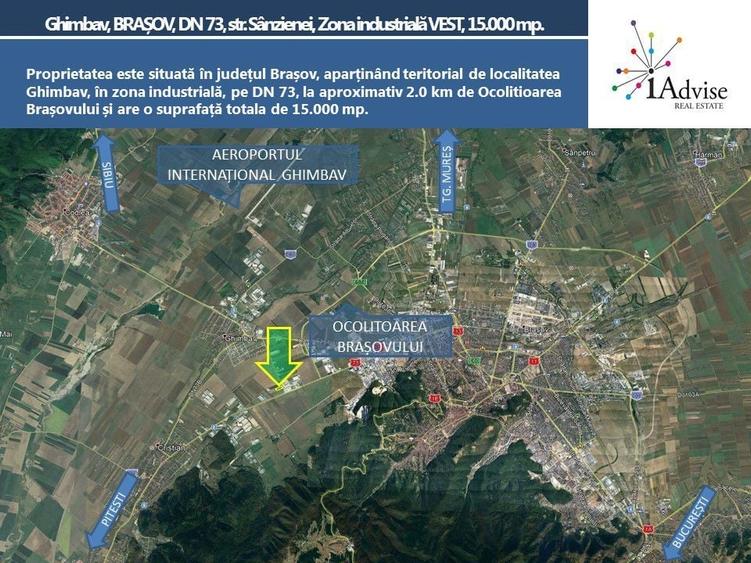 Teren de 15400 mp ideal constructii industriale sau logistice - 3