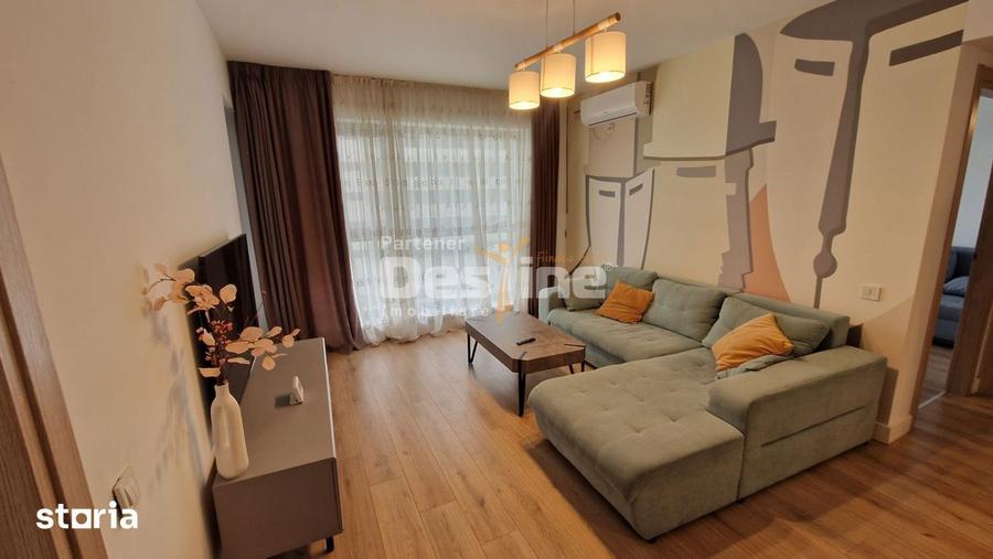 Apartament cu 3 camere, mobilat în Băneasa
