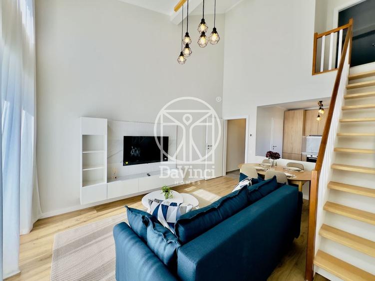 Penthouse 3 camere+2 bai, buc. separata,  mobilat si utilat, INTABULAT - 1