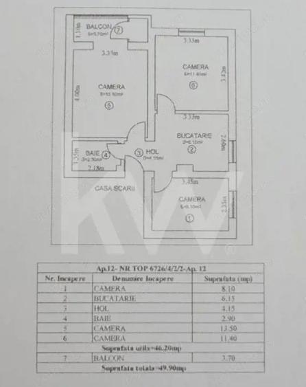 Apartament decomandat 3 camere Cisnadie - 3