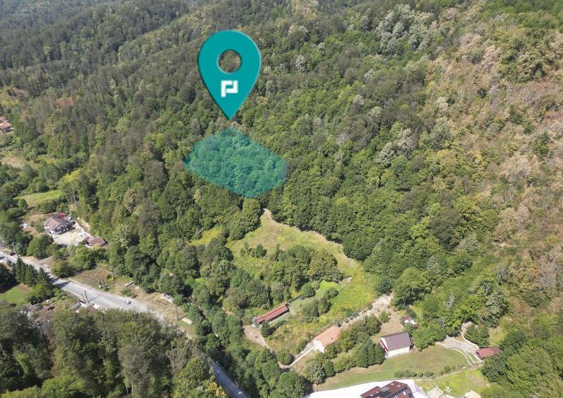 Teren intravilan de 1500 mp pe deal in Moneasa - 2