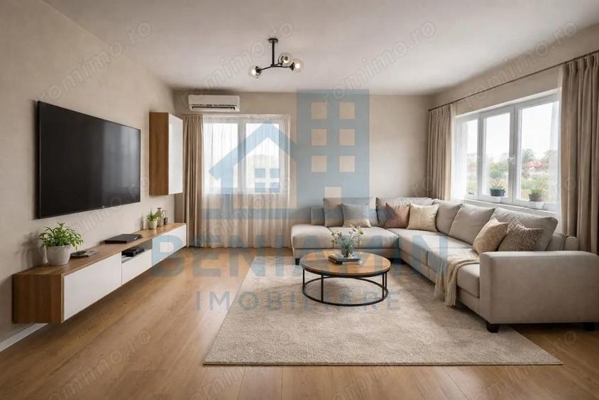 Casa la cheie-Living-2 Dormitoare-Baie-Gaze-Curent-Apa-320mp teren - 1