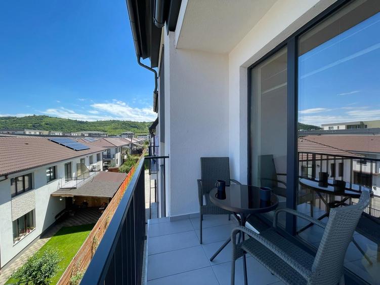 Apartament 1 camera, de inchiriat in Floresti, balcon, bloc nou - 2