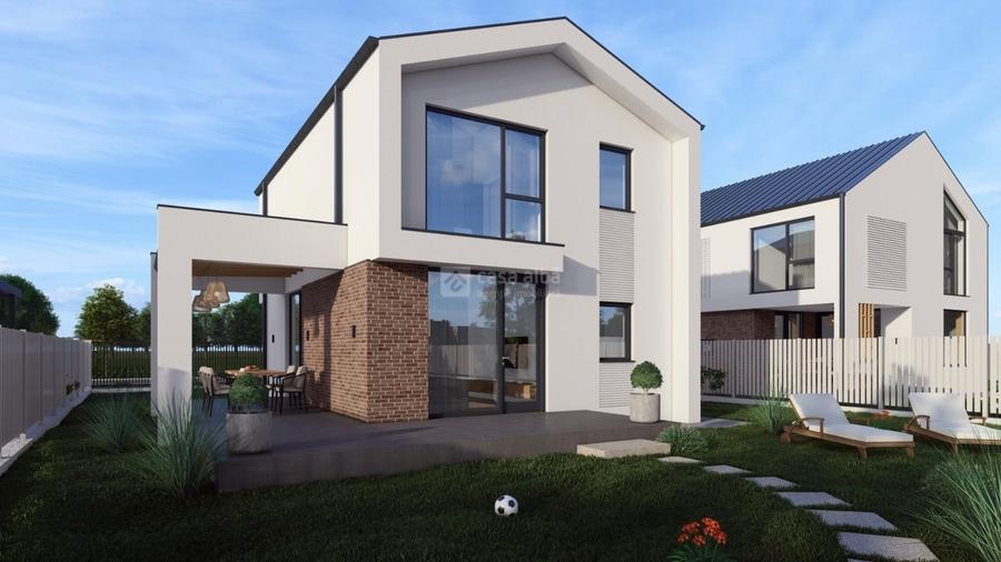 Bucium - Visan, locuinta noua, P+E, design modern - 4