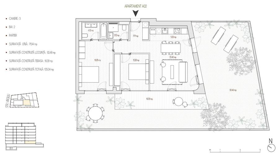 OPORTUNITATE ! Apartament 3 Camere NOU Cismigiu ! INVESTITIE - 10