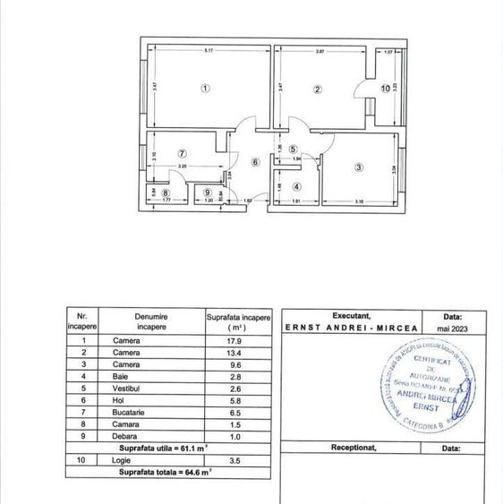 Apartament 3 camere|Raul Doamnei - 5