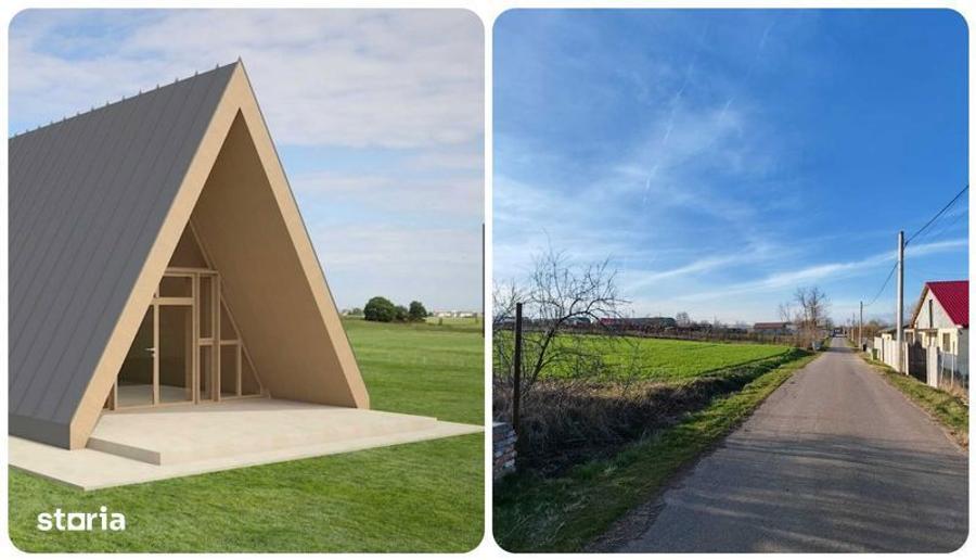 Comana intravilan, ultim lot (din 15), Delta, gaze, privat credit/rate - 1