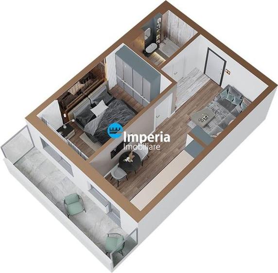 Copou - Aleea Sadoveanu, apartament 2 camere finalizat ! - 3