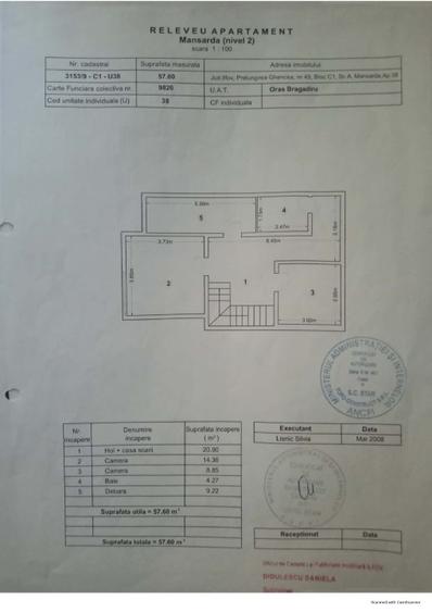 Duplex 108 mpu, mobilat si utilat, 3 camere, 2 bai, parcare, centrala proprie - 12