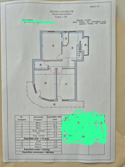Spatiu birouri, diverse afaceri, in Vaslui, in spatele fostului BCR,Ultracentral - 5