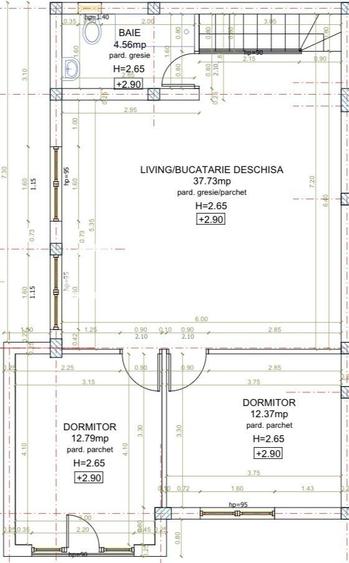 COMISION 0% / 3 camere / Curte / Sânpetru / 77 mp - 5