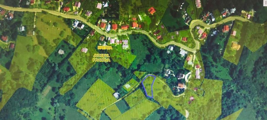 Particular vand teren intravilan construibil 1360 mp. in Breaza Valea Tarsei 14euro/mp. - 2