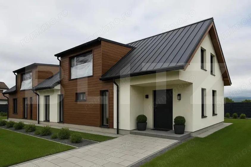 Vila de lux, 3 camere 95mp utili si pod mansardabil - 2