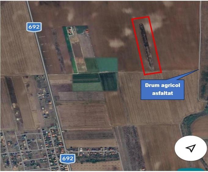 Teren extravilan de vânzare – 2 hectare în Sânandrei - 1