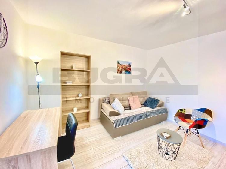 Garsoniera moderna, mobilata complet, zona Profi Grigorescu - 4