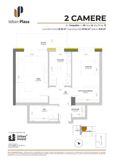 Urban Plaza - Apartamente Premium in Brasov - 11