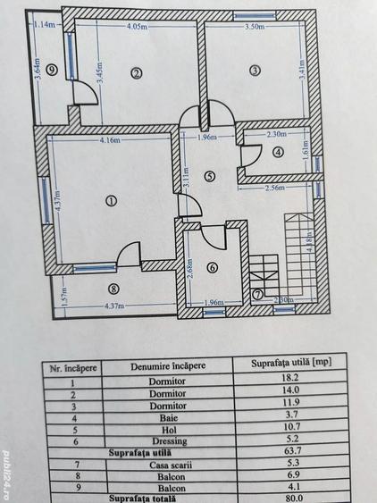 Vila P+1 5 Camere,180Mp Util, 417Mp Teren. Comuna Berceni IF - 6