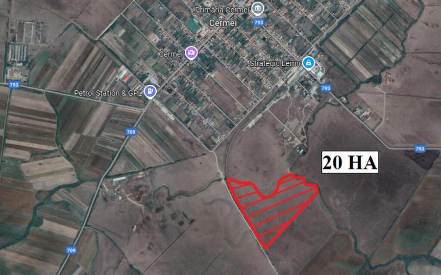 Teren 20 HA in Cermei - ID : RH-41484-property - 1