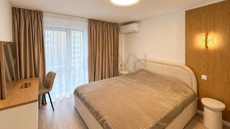 Apartament cu 2 camere decomandat, mobilat în Tei