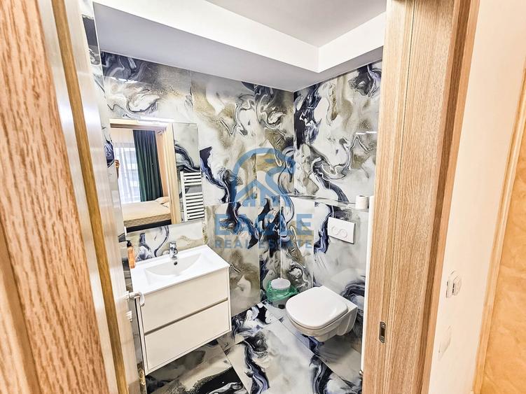 Apartament cu 2 camere nedecomandat, mobilat în Nord