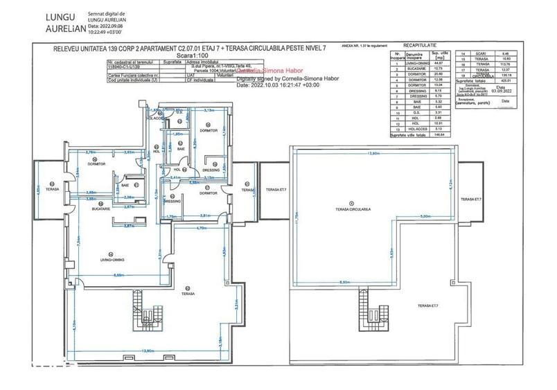 Apartament cu 4 camere în Central