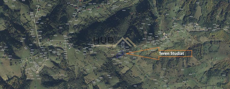 Teren Moieciu zona Pestera cu PUZ si utilitati | 4.649mp - 5