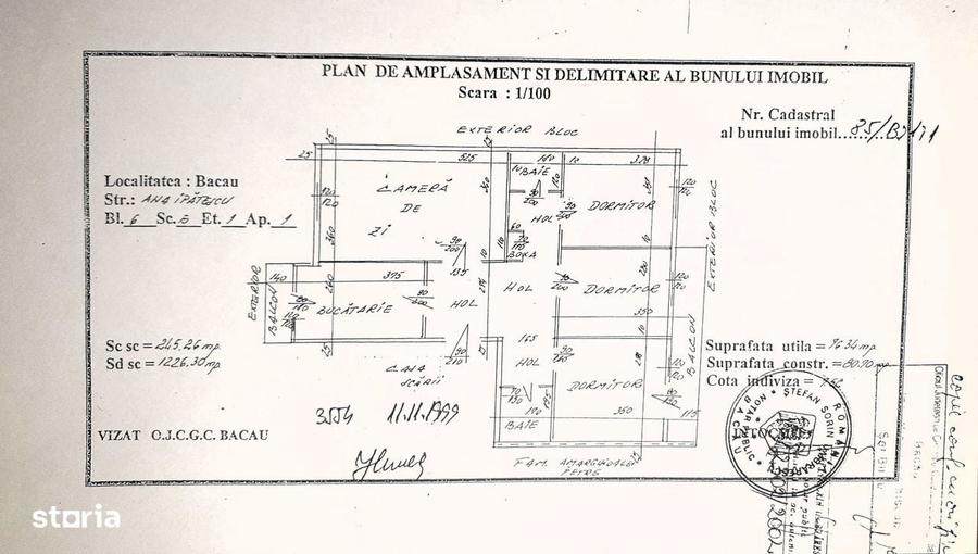 Apartament 4 camere, balcon ?i garaj - 2