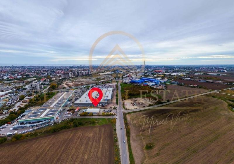 Hală industrială pe varianta Ovidiu, în spatele magazinului JUMBO - 1