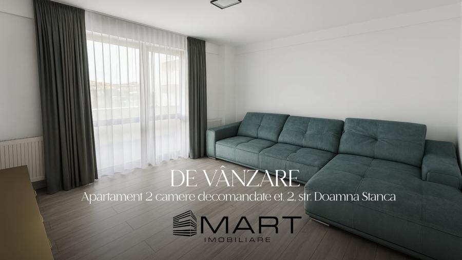 Apartament bloc nou,2 camere, etaj 6 cu lift,  loc de parcare zona Doamna Stanca - 1