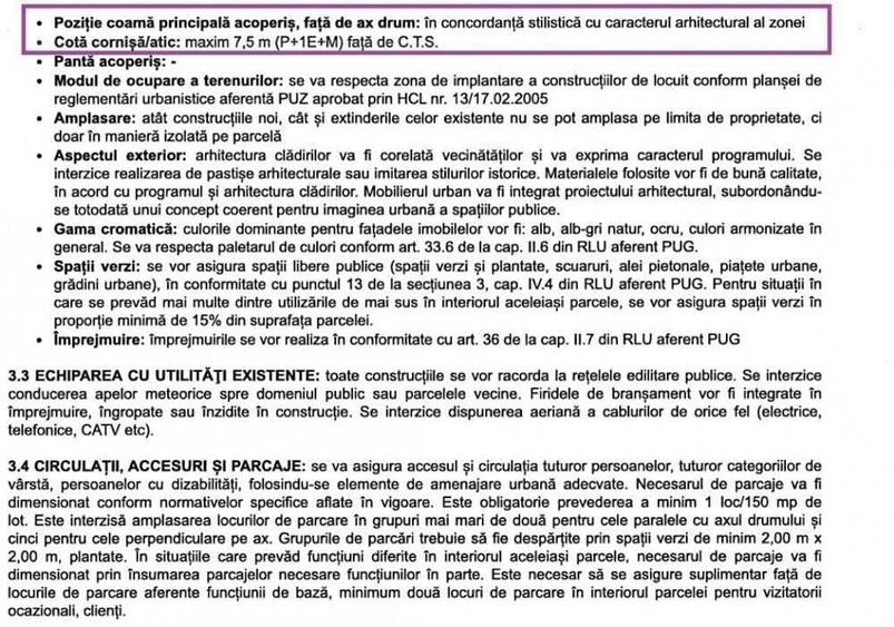 Teren de SERVICII , CLINICA / cabinet, birouri si SPATII COMERCIALE! Front 30 m - 6