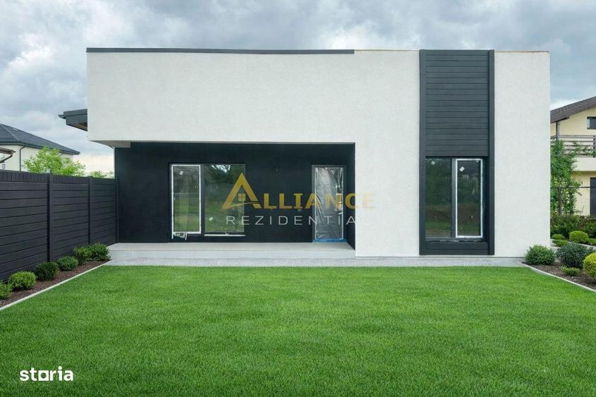 Casa individuala parter || 4 camere 2 bai + dressing || teren 425mp - 1