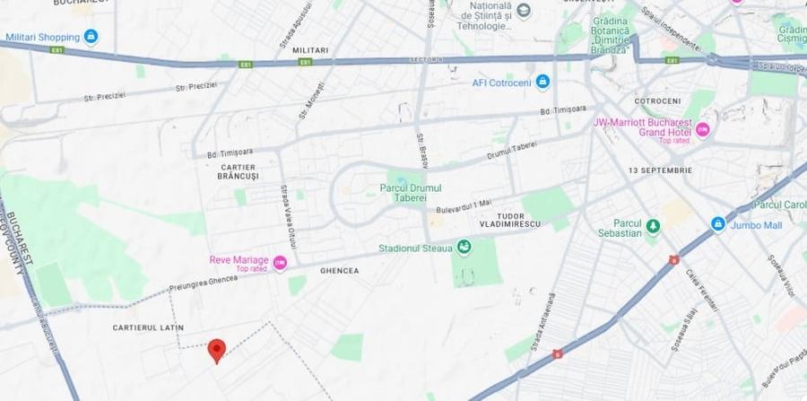 Teren 911 mp, Intravilan, d 15m, utilitati, Prelungirea Ghencea, Ghidiceni 57 - 6