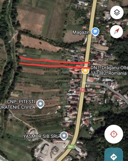 Casa cu teren 3500 mp la 11 km de Pite?ti - 2