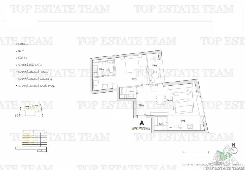 Apartament 2 Camere, bloc Boutique,  Bucuresti, Parcul  Operei - 10