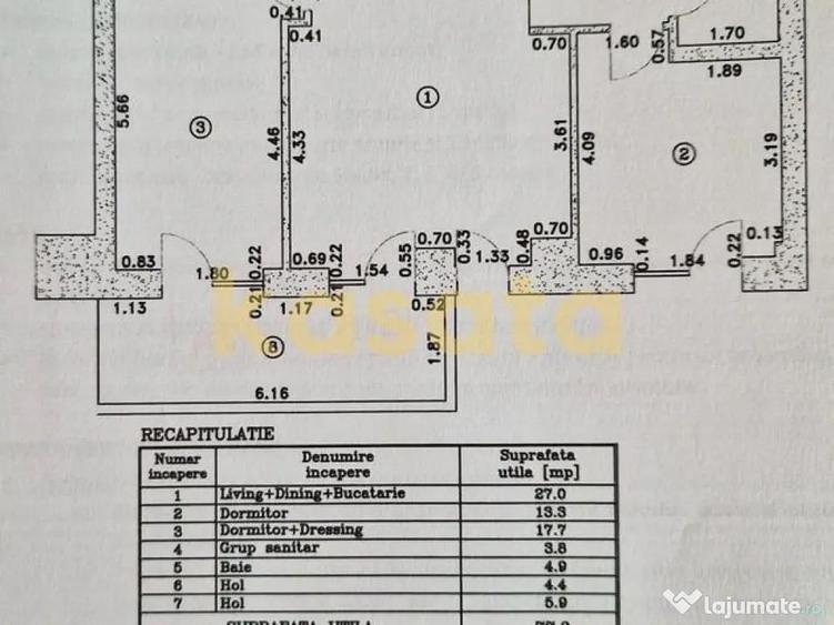 3 camere de lux Cortina 126, Erou Iancu Nicolae, 100 ... - 9
