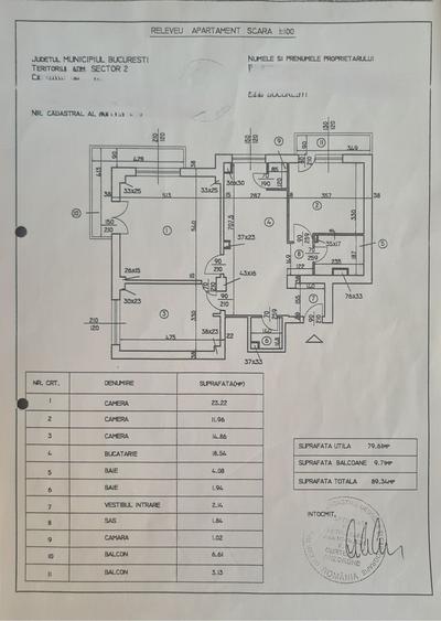Apartament 3 camere de închiriat | Calea Moșilor – Mântuleasa | 80 mp - 8