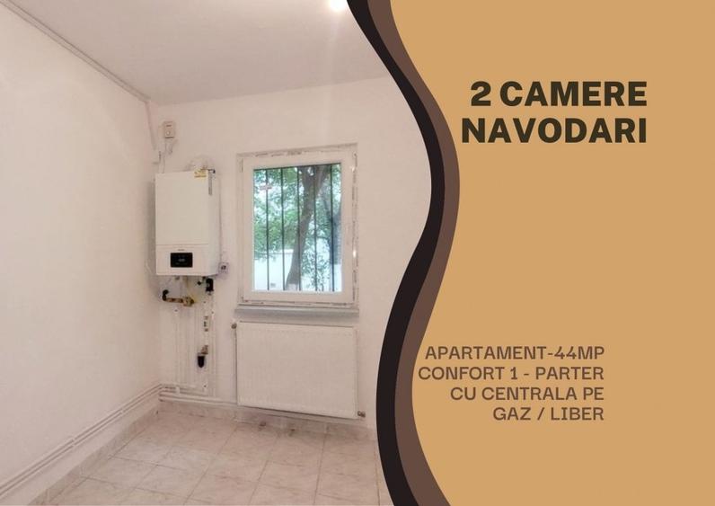 NAVODARI-EST- 2 camere confort 1, parter cu centrala pe gaz - 1