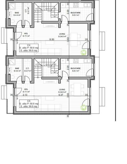 Braytim | Case insiruite | 4 camere | Strazi asfaltate | Comision 0% - 23