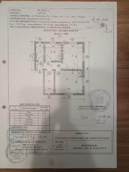 Apartament de vanzare la munte ( Azuga ) - 1