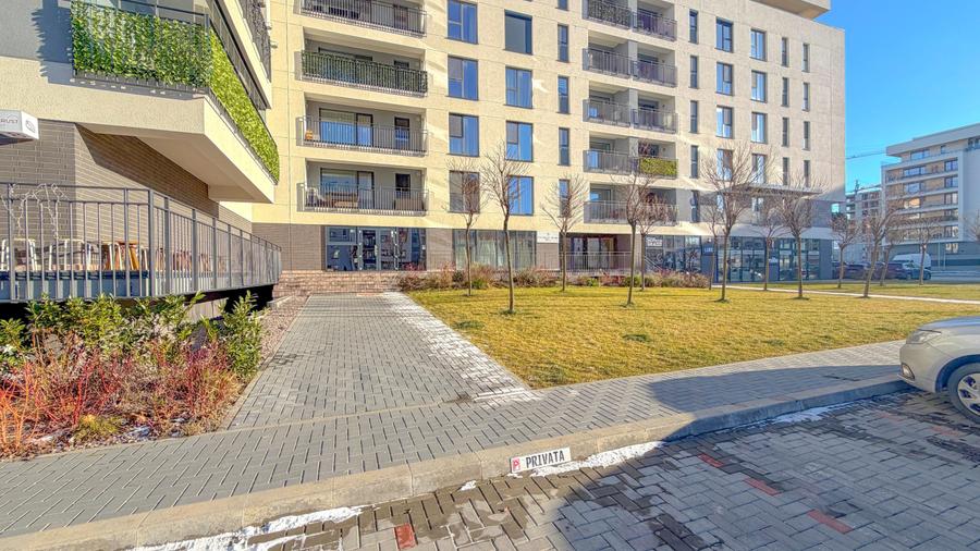 Spatiu comercial de inchiriat in Kasper Coresi, 134 mp+16 mp terase - 2