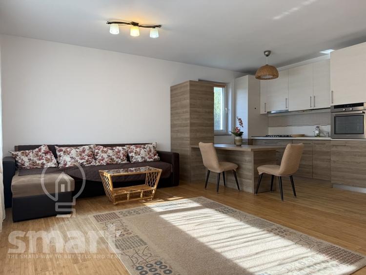 Apartament cu 2 camere semidecomandat, mobilat în Borhanci