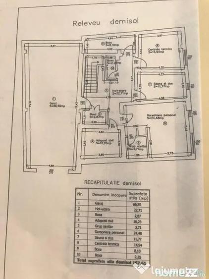 Casă cu 7 camere cu Teren 450 Mp în Nordului