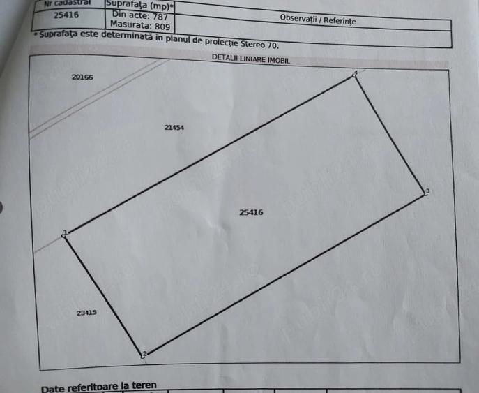 Teren intravilan Casa 809 mp Sat Valea Ro?ie Jud Calara?i la 60 km fata de Bucure?ti - 1