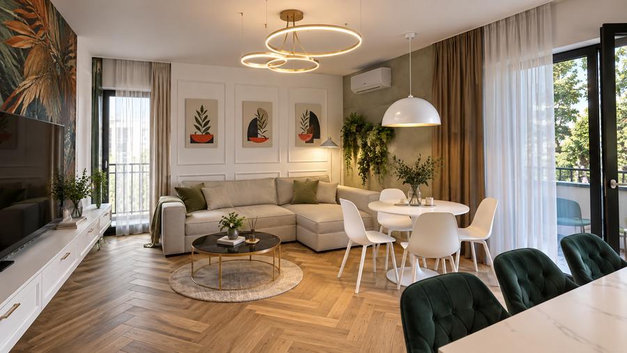 Apartament cu 2 camere decomandat în Pipera