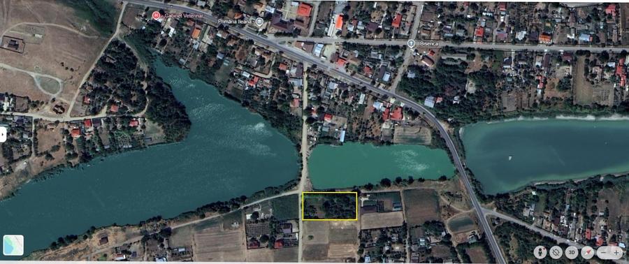 Com. Ileana, 4000 mp. teren intravilan si casa de vacanta cu deschidere la Balta - 4