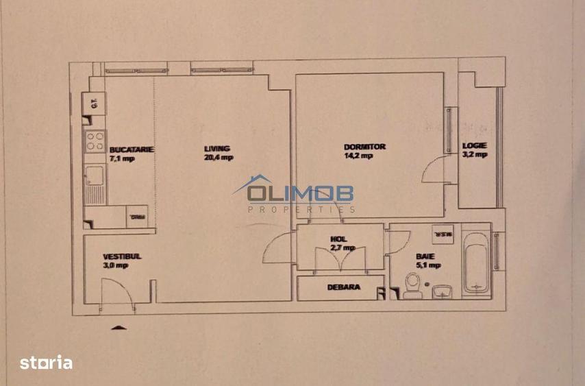 Apartament 2 camere de inchiriat Pipera, Zona de Nord, Complex Rez - 8