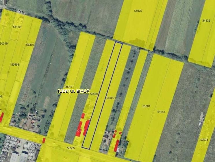 Teren de 3544 mp, în Uileacu de Criș