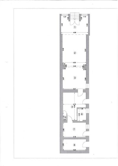 Casa de Chirpic pentru locuit sau Spatiu Comercial 95 mp utili / 131 mp construiti si curte 293 mp, com Lumina, str Mare 169 vis a vis de primarie - 5