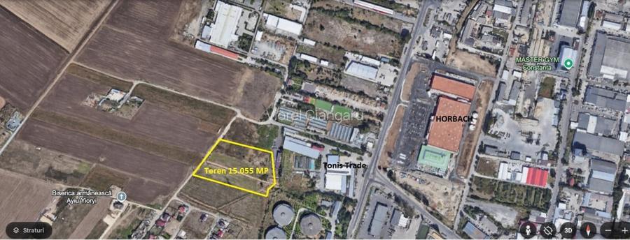 Teren de vanzare in spate la Tonis Trade pe varianta Constanta Teren de vanzare in spate la Tonis Trade pe varianta Constanta